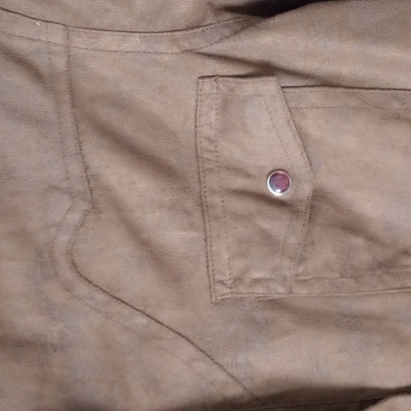 Outback micro suede pearl snap Medium shirt - Picture 4 of 6